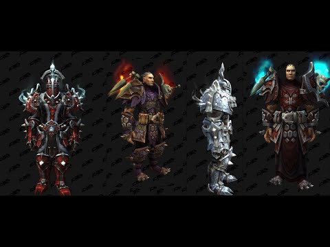 WoW Shadowlands Castle Nathria Raid Armor Sets[Plate & Mail]