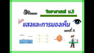 วิทยาศาสตร์ ม.3 || เรื่อง แสงและการมองเห็น ตอนที่ 2 (ตอนจบ)