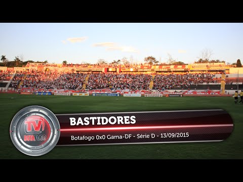 Bastidores de Botafogo 0x0 Gama-DF - 13/09/2015