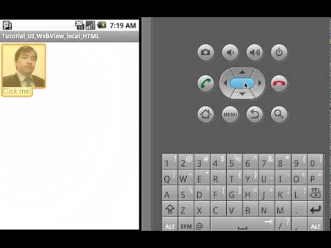 Powenko Android Tutorial 054 2 Internet Webview Load Local Html And Call Javascript Function