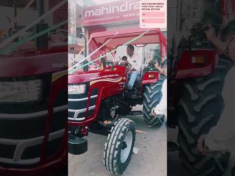 YUVO TECH + 585 DI SPECIAL EDITION WITH 12 TYPE MULTI SPEED PTO  #mahindra #yuvotech #farming