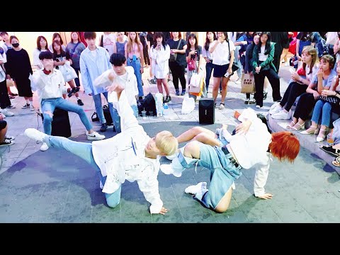 《ATEEZ_HalaHala》☆20190825_192316#Energyju(에너자이주) 에이티즈#할라할라 홍대버스킹 #SnowHorse