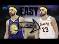 5 EASY STEPS How To Jersey Swap In Photoshop Photoshop Tutorial