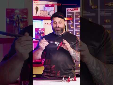 Кран для полива Koer незамерзающий 45 см через стену садовый с длинным штоком KR.290-45 KR5256 - фото 1 - id-p3042109093