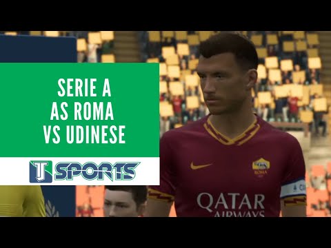 AS Roma vs Udinese (SIMULACIÓN) | Jornada 29 - Serie A