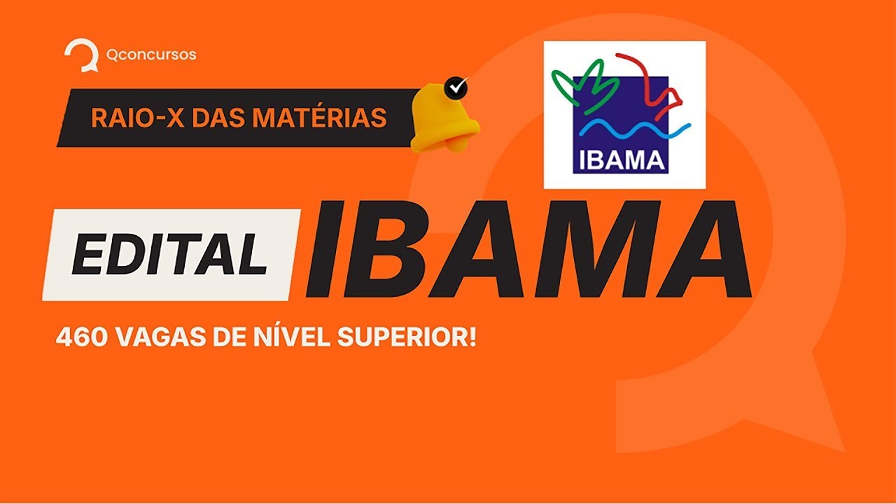 Concurso IBAMA | Raio-X das Disciplinas