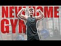 FIRST SESSION IN THE NEW HOME GYM!