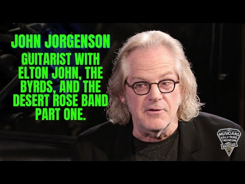 John Jorgenson, guitarist with Elton John, The Byrds, and The Desert Rose Band.  Part One.