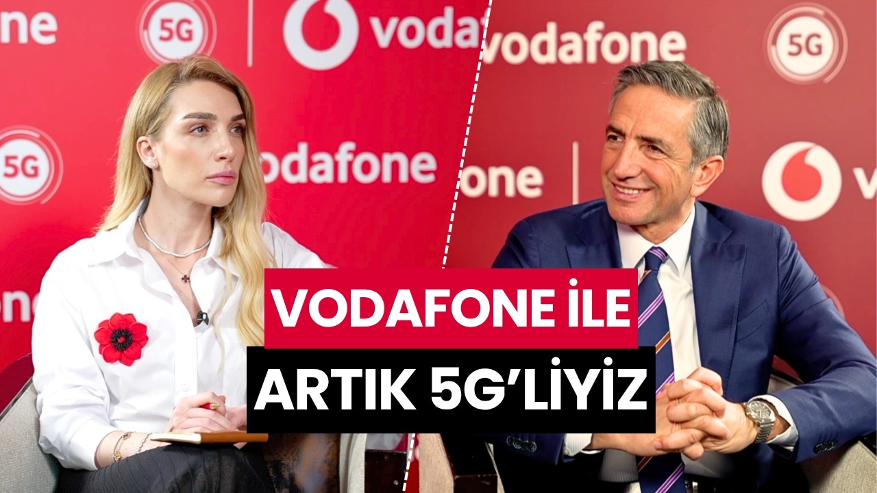 Vodafone 5G ile Dijital Dönüşümde Yeni Bir Sayfa Açıyor
