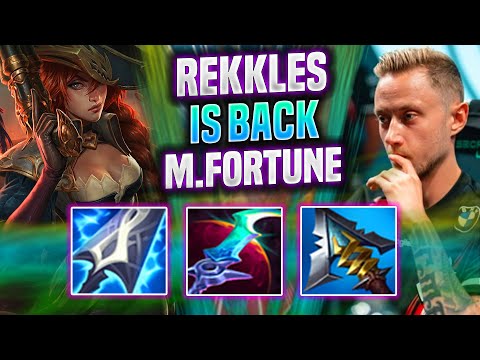 REKKLES BRINGS BACK MISS FORTUNE! - KC Rekkles Plays Miss Fortune ADC vs Twitch! | Season 2022