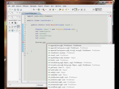 Java Exercise 3 1
