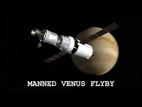 Manned Venus Flyby (remastered) - Orbiter Space Flight Simulator 2010
