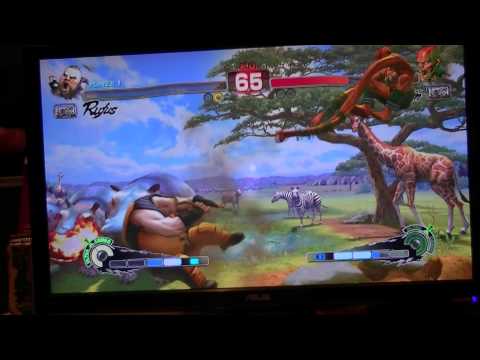USF4 @ CEO 2015 - EG Ricki (Rufus) vs TS Sabin (Dhalsim) [720p/60fps]