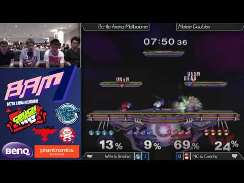 Bam 7 Melee Doubles - Wife & Redact vs MC & Cunchy