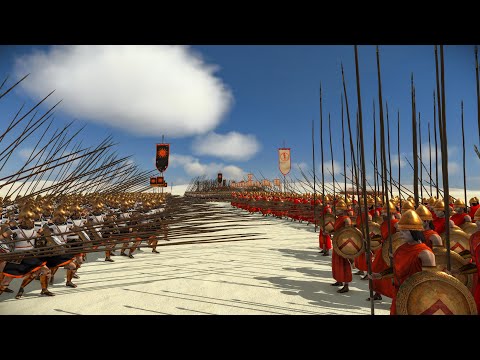 MACEDON PIKES vs SPARTAN PIKES - Total War ROME REMASTERED