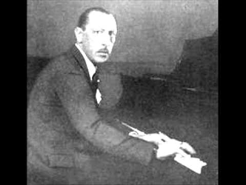 Stravinsky plays Stravinsky Capriccio for Piano & Orchestra (2/2)