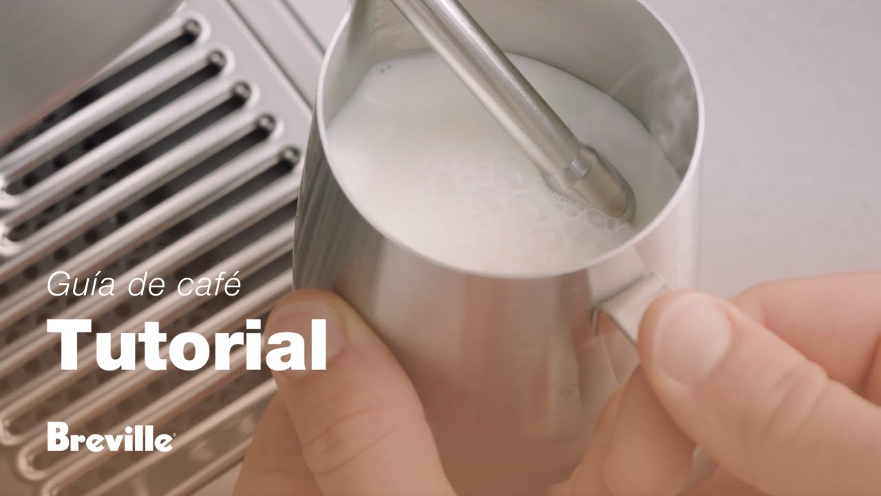 Cómo texturizar manualmente la leche
