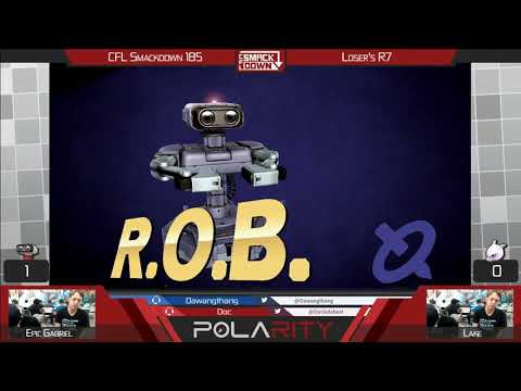 CFL Smackdown 185 WiiU - Epic_Gabriel (ROB) vs Lake (Mewtwo) - Losers R7