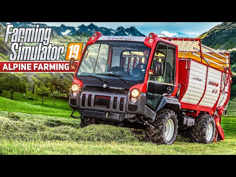 LS19: ALPINE LANDWIRTSCHAFT - neue Karte und Maschinen für die ALPEN! | FARMING SIMULATOR 19