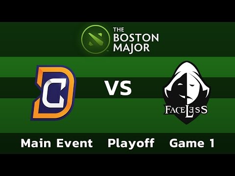 Digital Chaos vs Faceless — Game 1 • Playoff Main Event — Boston Major