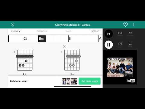 Gipsy Peto Malcice 8 - Cardas cover akordy
