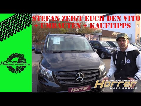 Stefan zeigt euch den Mercedes Vito + kleine Umbauten & Gebrauchtwagenkauf Tipps | HorrerTV #14