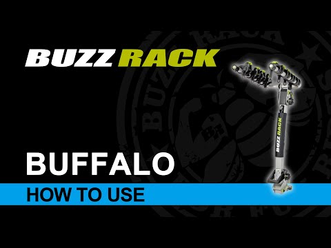 Велобагажник BuzzRack Buffalo 4 на фаркоп авто - фото 1 - id-p1669971651