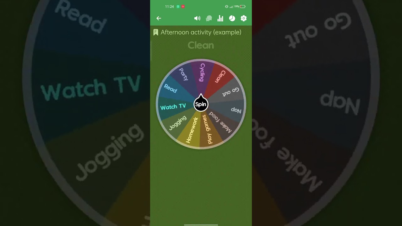 Spin The Wheel | Random Picker | Afternoon Activity ( Make Food )