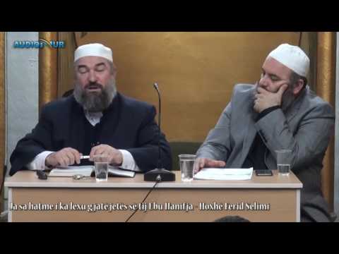 Ja sa hatme i ka lexu gjatë jetës së tij Ebu Hanifja - Hoxhë Ferid Selimi