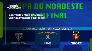 Confronto entre Fortaleza e Sport movimenta o nordestão