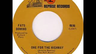 Fats Domino - One For The Highway - early May 1968