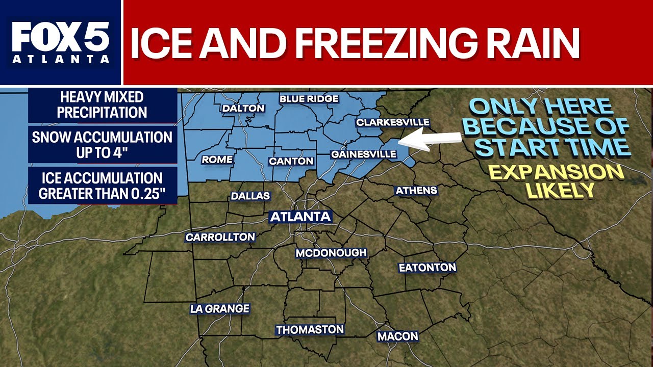 Winter storm watch issued for North Georgia | FOX 5 News
