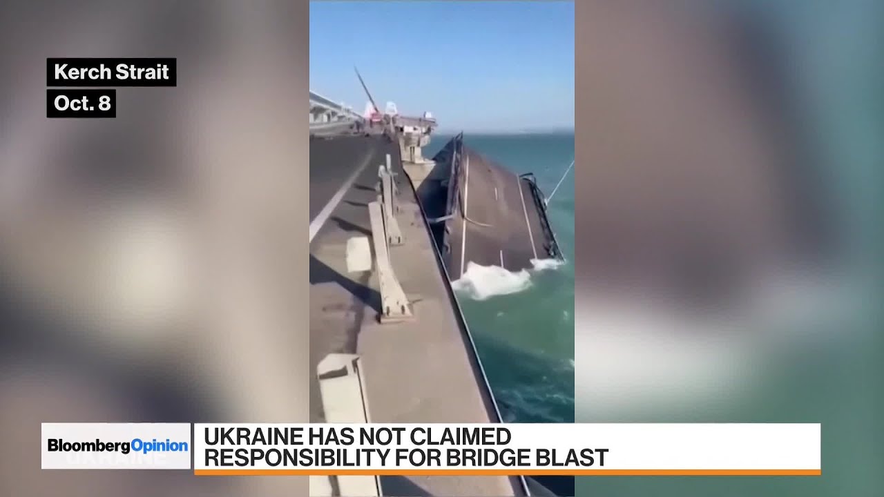 Putin Blames Ukraine for Crimea Bridge Blast