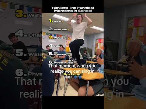 Ranking The Funniest Moments In School