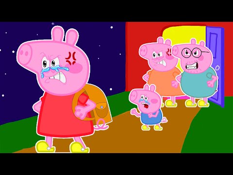 Peppa Pig, Don't Leave Home!, Please Come Back? Peppa Pig Funny Animation