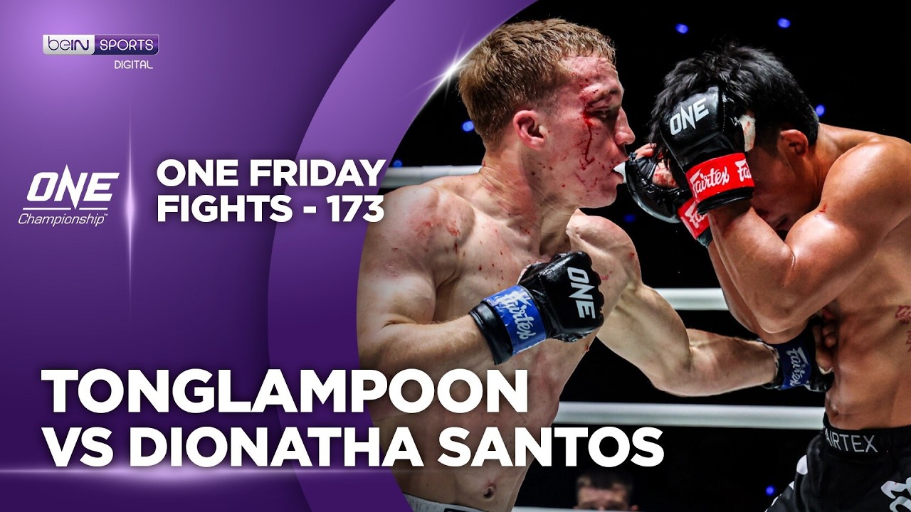Tonglampoon vs Dionatha Santos | HIGHLIGHTS ONE Friday Fights - 173 | 10/02/2026 | beIN SPORTS USA