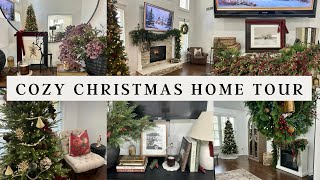 COZY CHRISTMAS HOME TOUR 2025 | DIY CHRISTMAS DECOR | HOLIDAY HOME VLOG #christmashometour