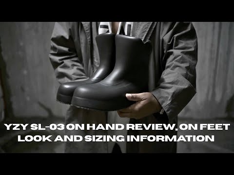 First Yeezy SL-03 Review In-Hand, On Feet Look, and Sizing Information 
