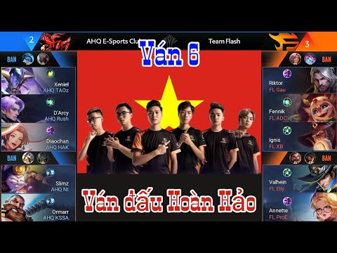 AIC 2019 - Team Flash vs AHQ ván 6 - Trận đấu hoàn hảo