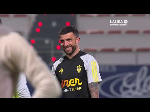 Calentamiento SD Amorebieta vs Albacete BP