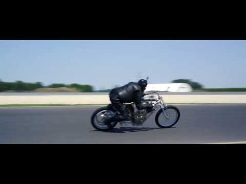 J.A.P. NLG BIG TWIN 2714 cc - testing on Slovakia-ring