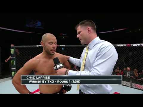 Fight Night Vancouver: Chad Laprise Octagon Interview