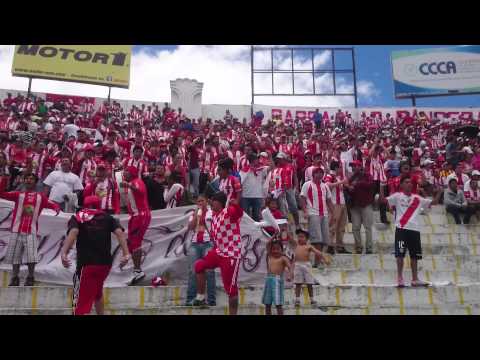 "Ya me voy para la cancha..." Barra: Furia Roja • Club: Técnico Universitario • País: Ecuador