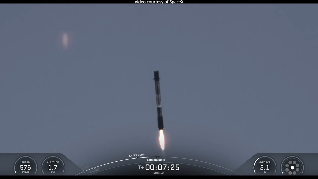 SpaceX Successfully Launches NROL-48, Bolstering National Security Capabilities