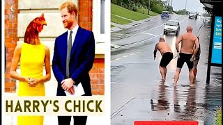 This is AWKWARD - Meghan Harry Embarrassed in Public