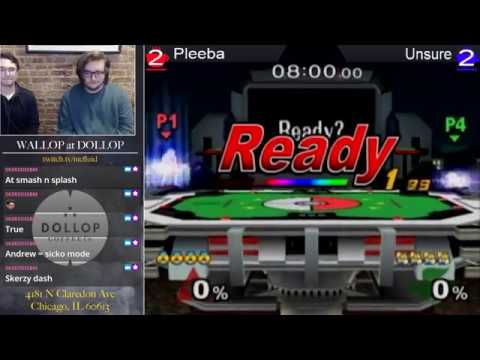Wallop at Dollop #8 Top 12 Winners - Pleeba (Sheik) vs Unsure (Fox)