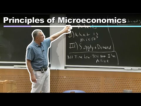Lec 1: Introduction to Principles of Microeconomics and Supply & Demand