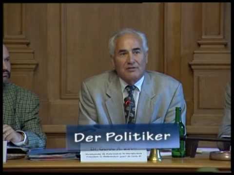Guido A  Zäch der Politiker