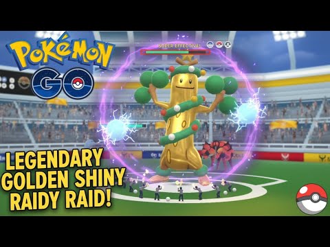 Epic Golden Sudowoodo Raid Battle | Pokémon GO Gameplay