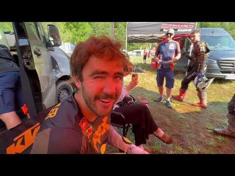 Mani Lettenbichler in Service Point offroad day 3:  Red Bull Romaniacs LIVEnews 2025
